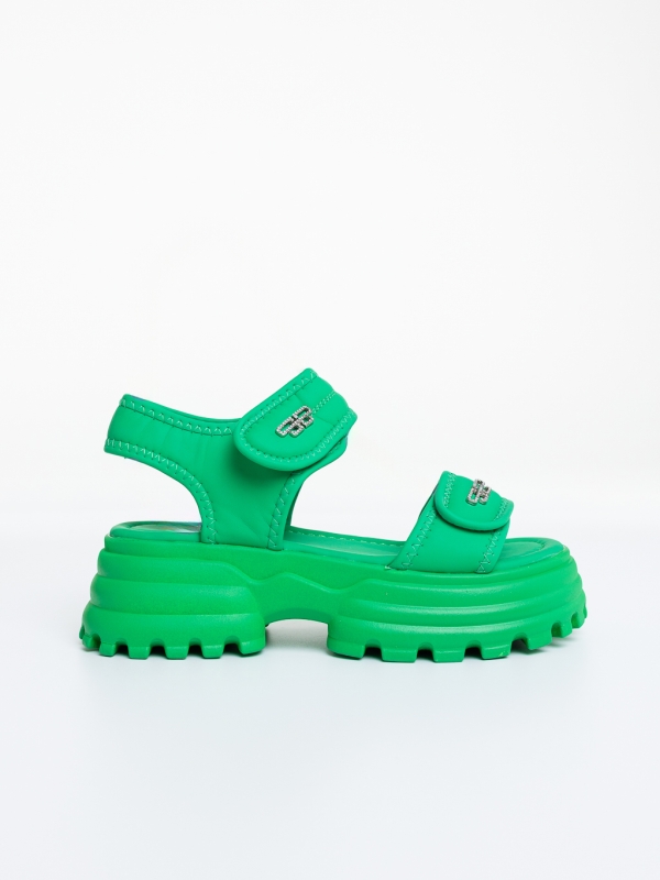 Női platform szandál Levela Zöld, 5 - Kalapod.hu