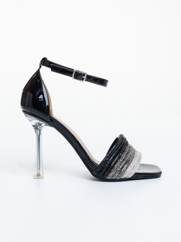 Női sarkú szandál Madiva Fekete, 5 - Kalapod.hu