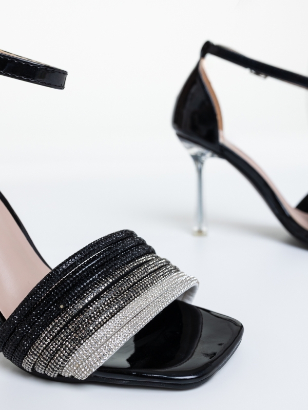 Női sarkú szandál Madiva Fekete, 6 - Kalapod.hu