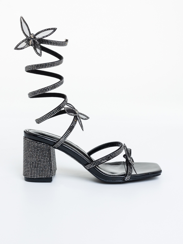 Női sarkú papucs Vanika Fekete, 5 - Kalapod.hu