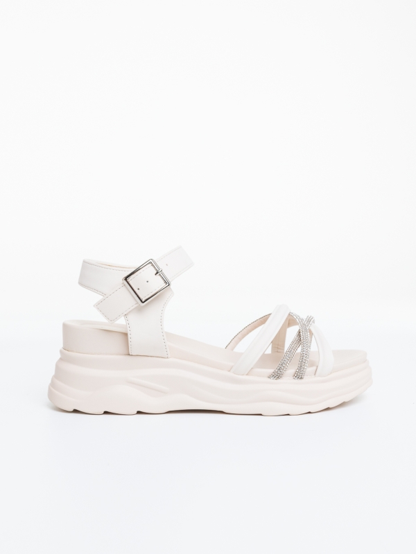 Női platform szandál Adasa Bézs, 5 - Kalapod.hu