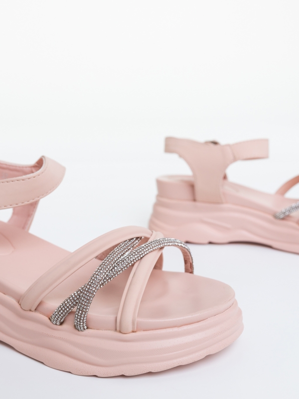 Női platform szandál Adasa Rózsaszín, 6 - Kalapod.hu