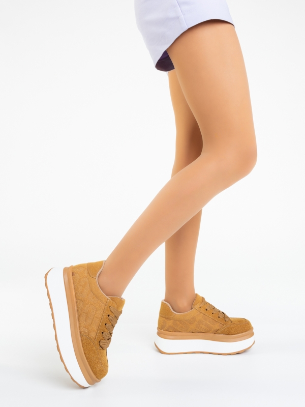 Női tornacipő Erana Sárga, 2 - Kalapod.hu