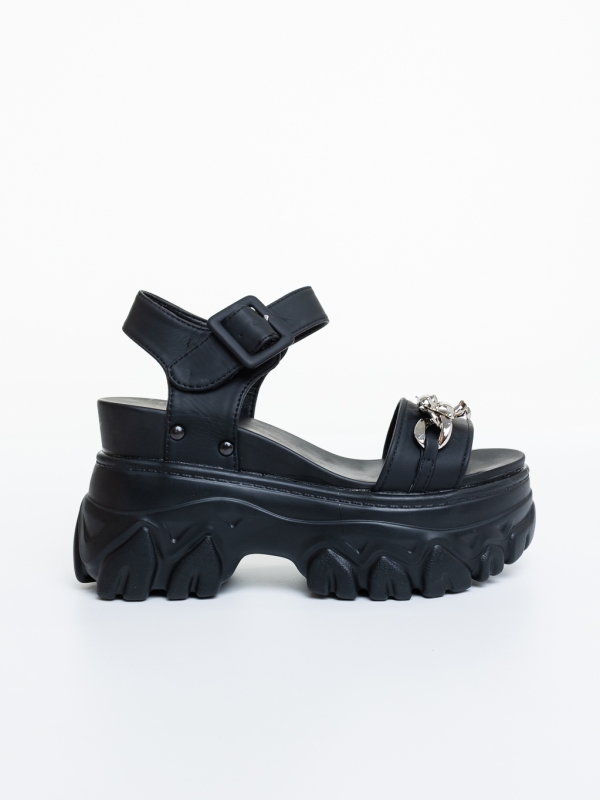 Női platform szandál Dazana Fekete, 5 - Kalapod.hu