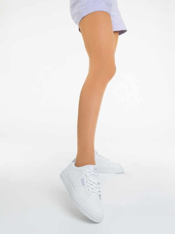 Női tornacipő Leilani Fehér-Szürke, 2 - Kalapod.hu