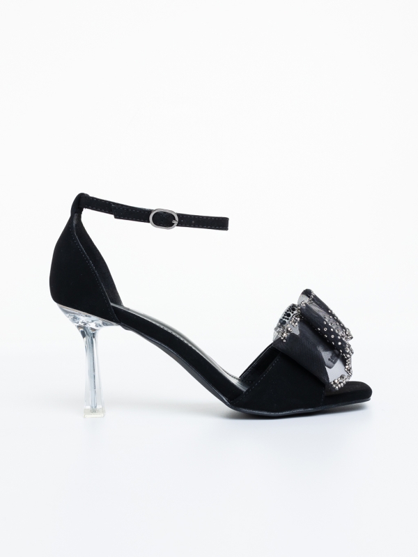 Karcsú sarkú női szandál Lyanna Fekete, 5 - Kalapod.hu