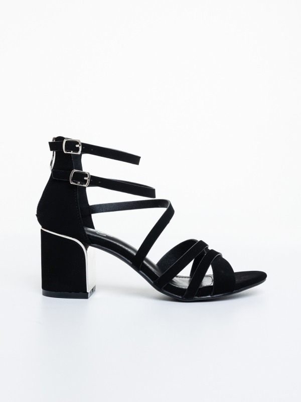 Vastag sarkú női szandál Goldy Fekete, 5 - Kalapod.hu