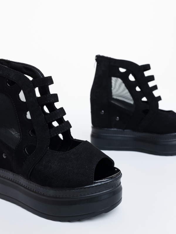 Női platform szandál Jolie Fekete, 6 - Kalapod.hu