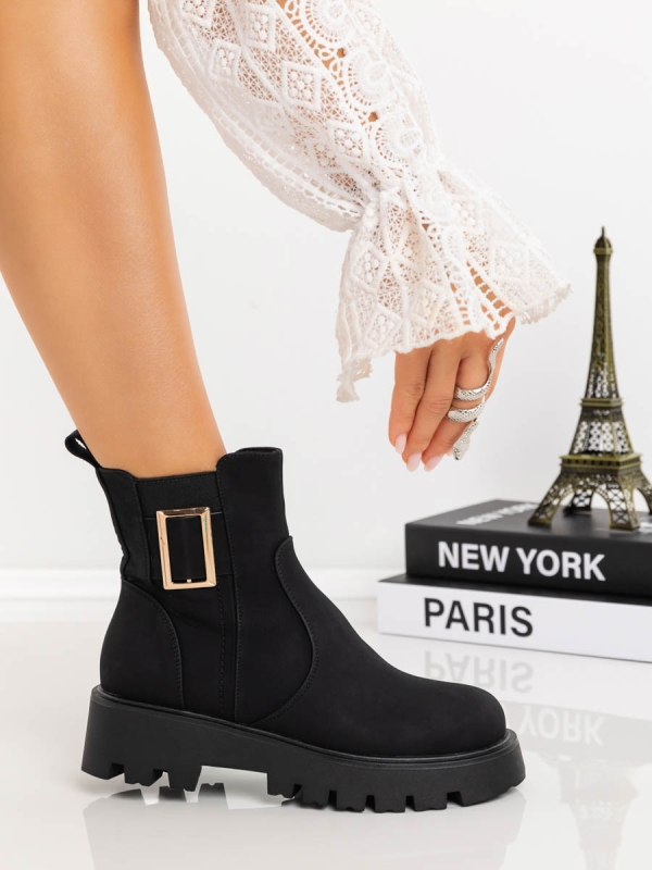 Női bakancs Onaia Fekete, 2 - Kalapod.hu