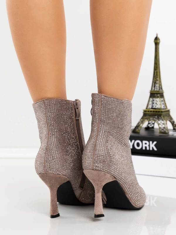 Vékony sarkú bokacsizma Ondora Keki, 5 - Kalapod.hu