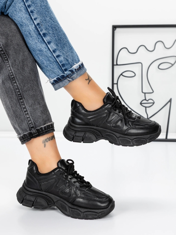 Női tornacipő Karisa Fekete, 2 - Kalapod.hu