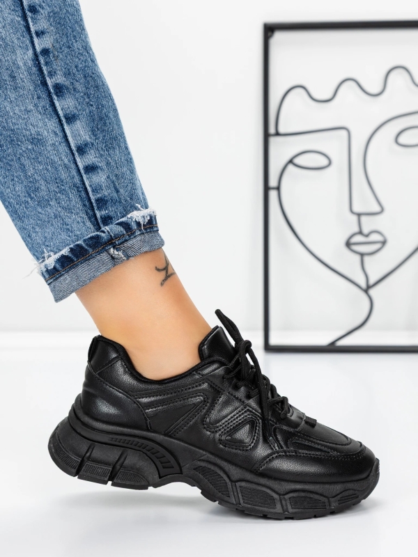 Női tornacipő Karisa Fekete, 3 - Kalapod.hu