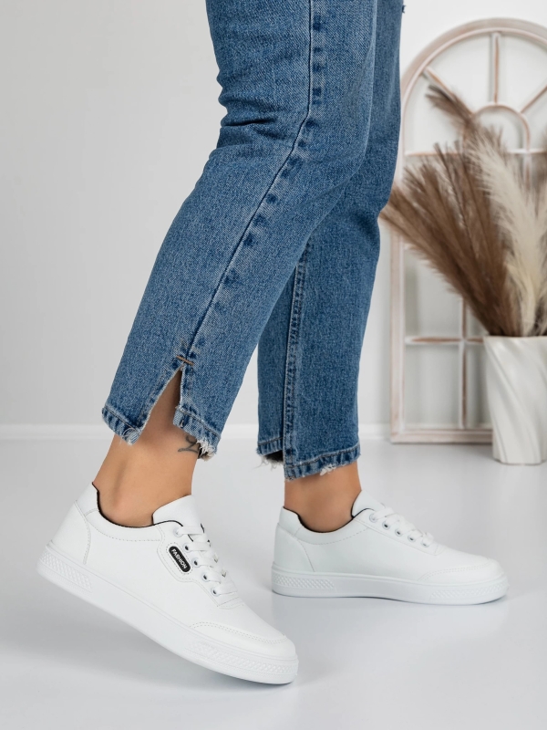 Női sportcipő Madeva Fehér-Fekete - Kalapod.hu