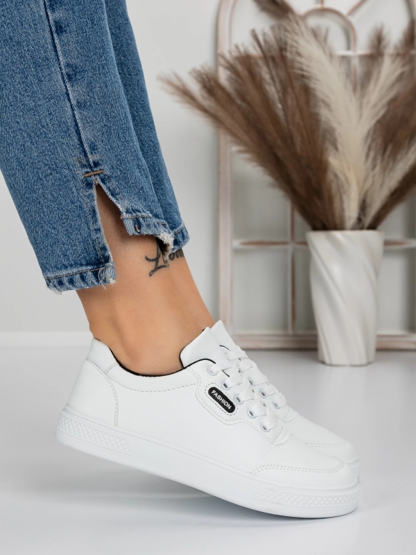 Női sportcipő Madeva Fehér-Fekete, 2 - Kalapod.hu