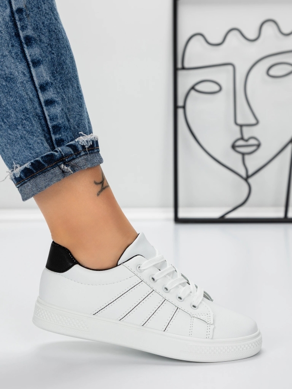 Női tornacipő Fatinza Fehér-Fekete, 3 - Kalapod.hu