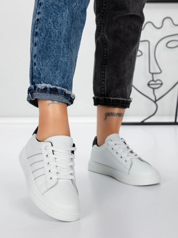 Női tornacipő Fatinza Fehér-Fekete, 4 - Kalapod.hu