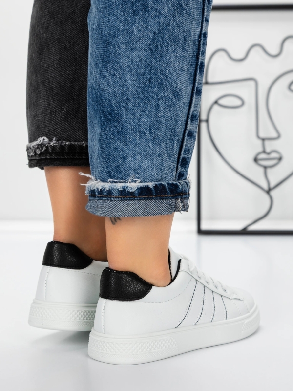 Női tornacipő Fatinza Fehér-Fekete, 5 - Kalapod.hu