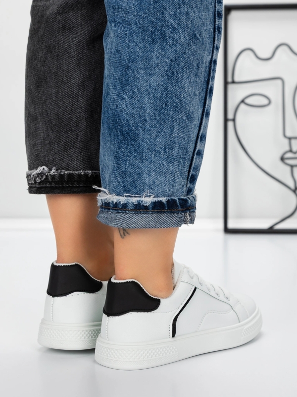 Női tornacipő Jamarni Fehér-Fekete, 5 - Kalapod.hu