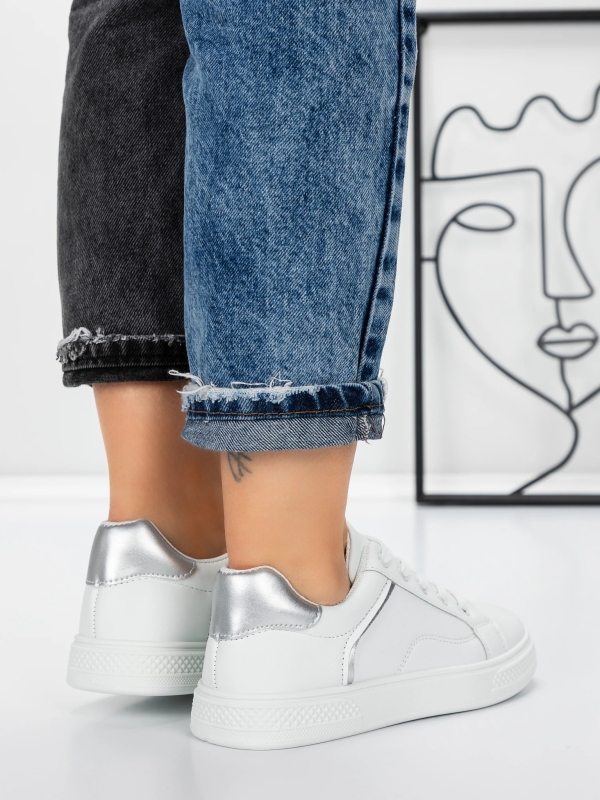 Női tornacipő Jamarni Fehér-Ezüst, 5 - Kalapod.hu