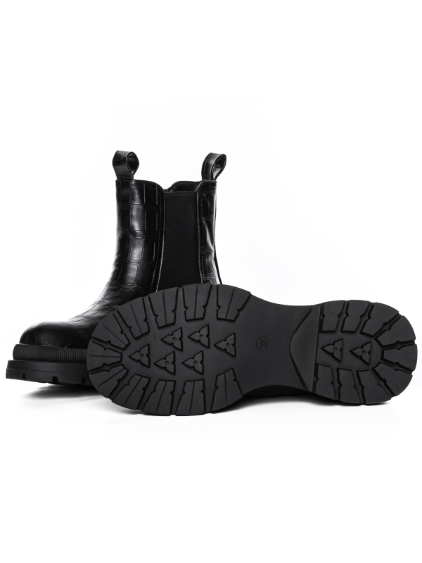 Prinia fekete női csizma, 5 - Kalapod.hu