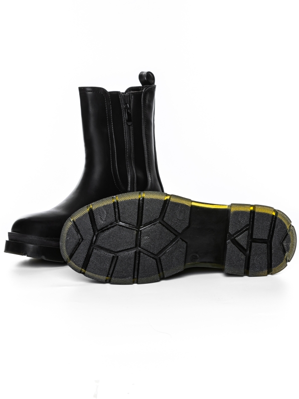 Toffy fekete női csizma, 5 - Kalapod.hu