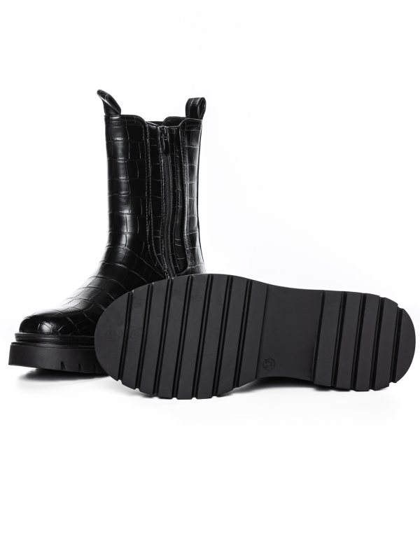 Pampa fekete női csizma, 5 - Kalapod.hu