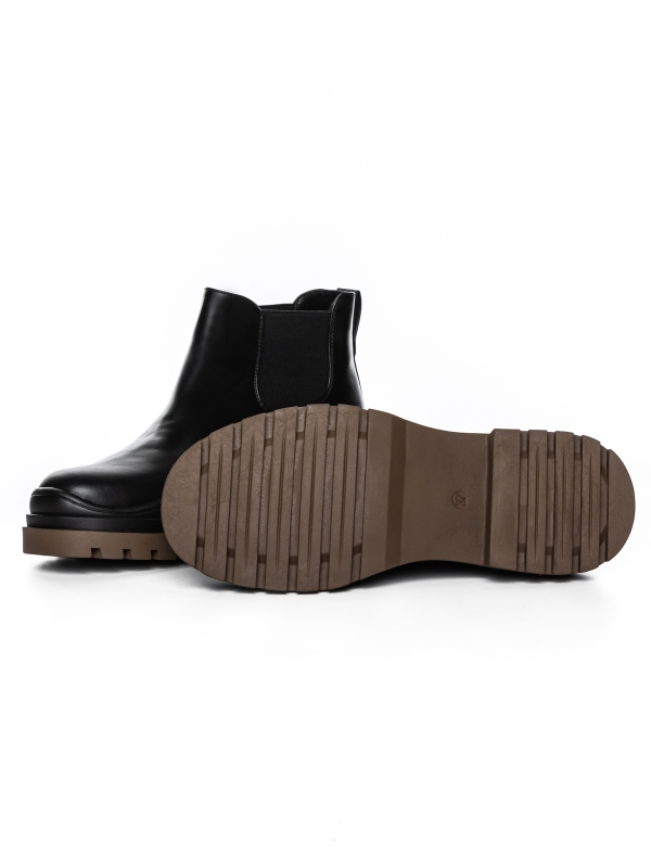 Carty fekete és barna női bakancs, 5 - Kalapod.hu