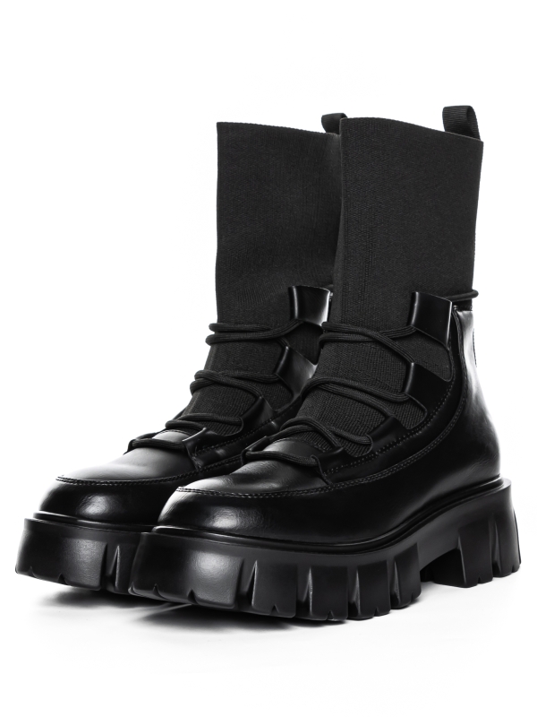 Andyra fekete női csizma, 4 - Kalapod.hu