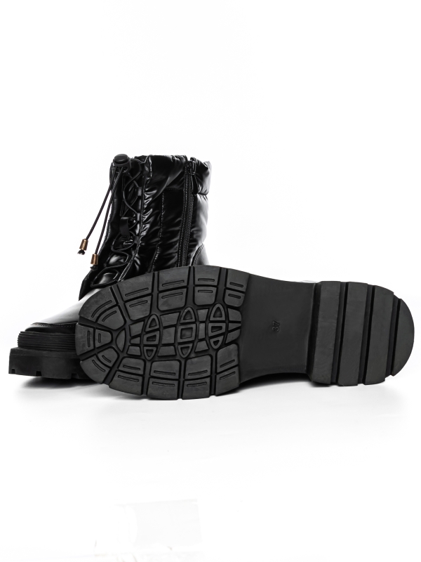 Kasina fekete női bakancs, 5 - Kalapod.hu