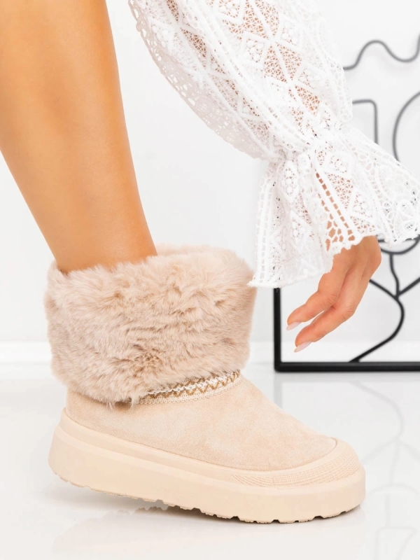 Γυναικείες μπότες UG Nelina Μπεζ - Kalapod.hu