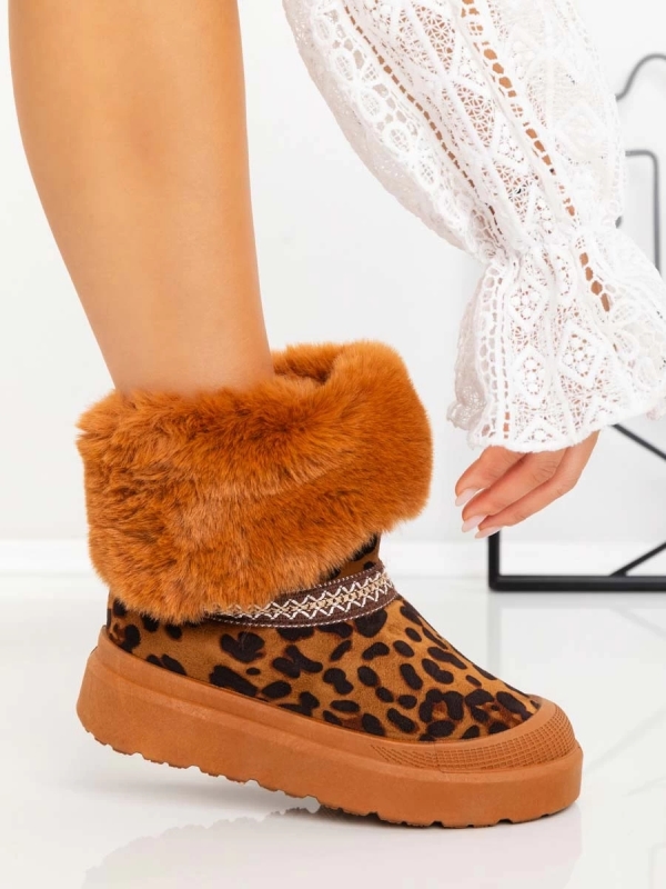Γυναικείες μπότες UG Nelina  Λεοπάρδαλη - Kalapod.hu