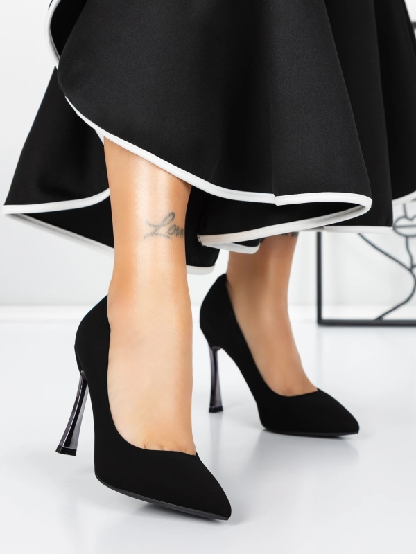 Stiletto cipő Adorina Fekete, 3 - Kalapod.hu